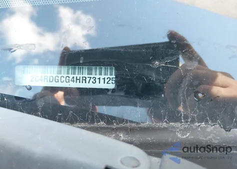 2017 Dodge Grand Caravan Sxt z USA, uszkodzony, nr VIN 2C4RDGCG4HR731125